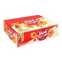 Peek Freans Jam Delight, Strawberry, 12 Snack Packs